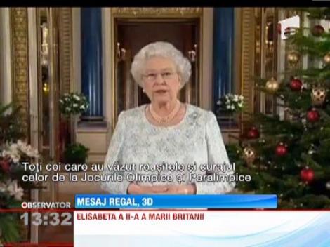 Discursul de Craciun al Reginei Elisabeta a II-a, inregistrat si in varianta 3D