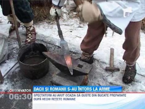 Dacii si romanii s-au luptat in Piata Cetatii din Alba Iulia