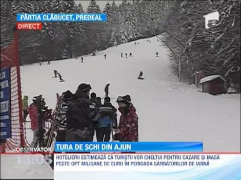 Zapada din belsug pe partii