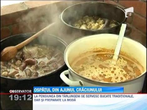 In pensiunile de la munte s-a dat startul ospatului din Ajunul Craciunului