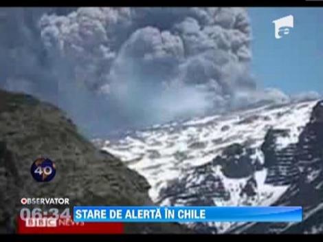 Stare de alerta in Chile din cauza vulcanului Copahue