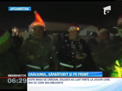 Datoria-i datorie! Craciunul, sarbatorit si pe front 