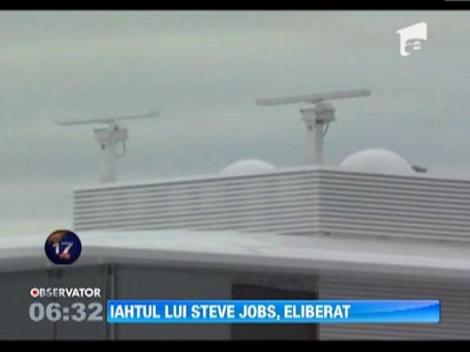 Iahtul lui Steve Jobs a primit permisiunea de a parasi portul Amsterdam