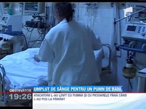 Un paznic la o sala de jocuri, batut fara mila in noaptea de Craciun