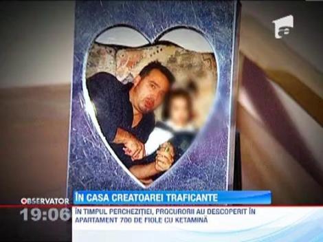 Mirela Radulescu, creatoarea de moda arestata pentru trafic de droguri, avea un adevarat depozit de stupefiante in apartamenul inchiriat