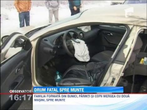 Accident tragic in Mures. O femeie si o fetita au murit pe loc