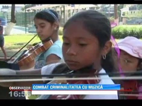 Combat criminalitatea cu muzica