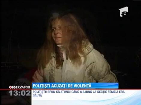 Politisti acuzati de violenta