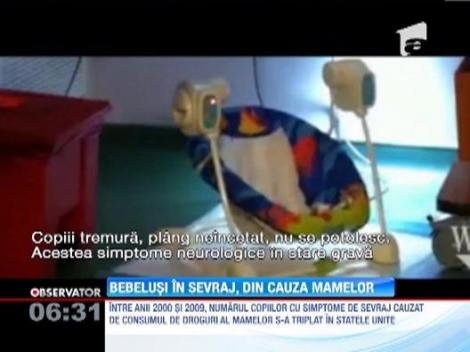 Situatie alarmanta in Statele Unite: Se nasc tot mai multi bebelusi dependenti de analgezice