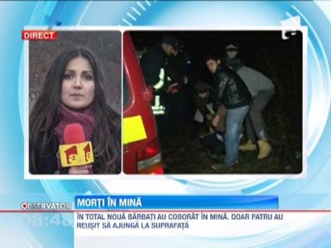 UPDATE! Cinci barbati si-au gasit sfarsitul intr-o mina dezafectata din judetul Maramures