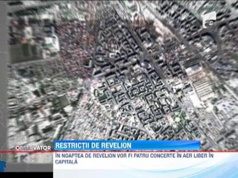 O suta de mii de bucuresteni sunt asteptati sa petreasca revelionul in strada