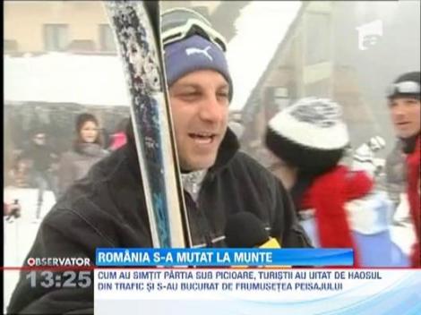 Romania s-a mutat la munte