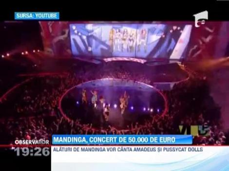 Mandinga va canta cu Pussycat Dolls de Revelion. Un minut de show in Azerbaidjan, 500 de euro!