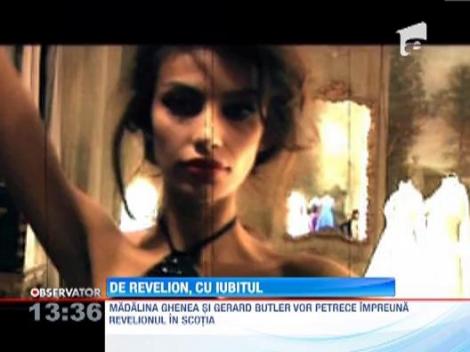 Frumoasa Madalina Ghenea si actorul scotian Gerard Butler vor pasi impreuna in noul an