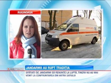 Celebra bataie cu bate de la Ruginoasa a fost impiedicata de interventia jandarmilor