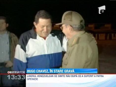 Hugo Chavez, in stare grava