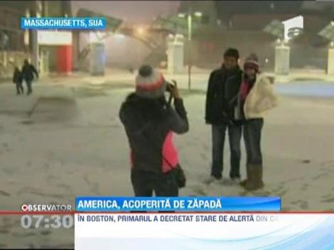 America se confrunta cu un val de ninsori masive, viscol si ger
