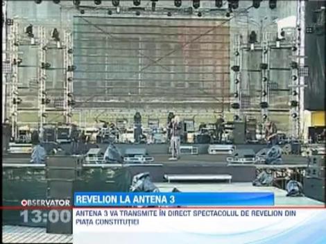 Antena 3 va transmite in direct spectacolul grandios din Piata Constitutiei