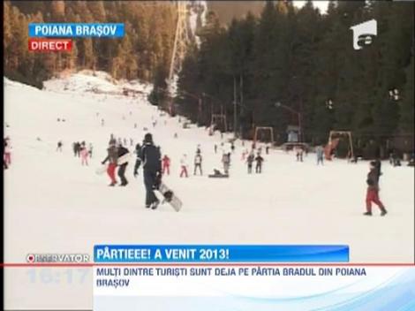 Revelionul a trecut, petrecerea continua la munte