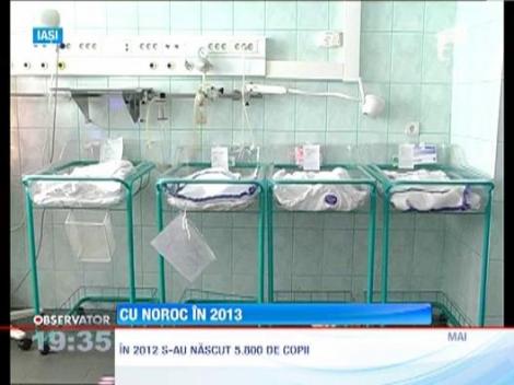 Primul copil nascut in 2013