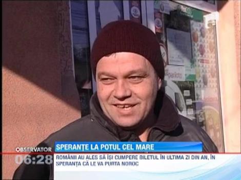 De Revelion, romanii au luat cu asalt agentiile loto din toata tara