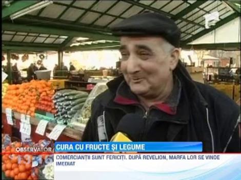 Cura cu fructe si legume dupa masa copioasa de Revelion