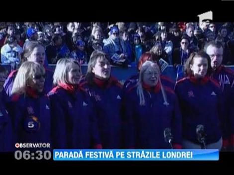 Traditionala parada de Anul Nou de la Londra a adunat peste 500.000 de oameni