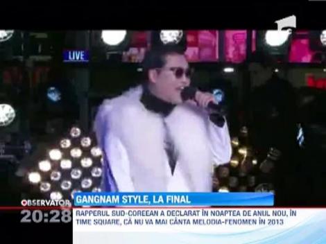 Isteria Gangnam Style s-a sfarsit! Rapperul Psy nu va mai canta melodia niciodata