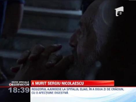 Cei mai mari actori plang disparitia lui Sergiu Nicolaescu