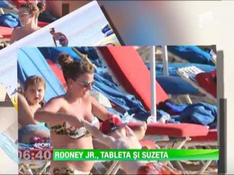 Baiatul lui Wayne Rooney nici nu vrea sa auda de fotbal!