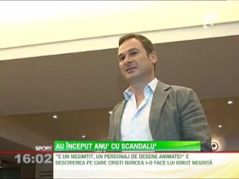 Cristi Borcea l-a desfiintat pe Negoita