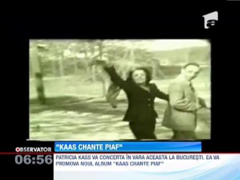 Patricia Kass va canta in vara la Sala Palatului