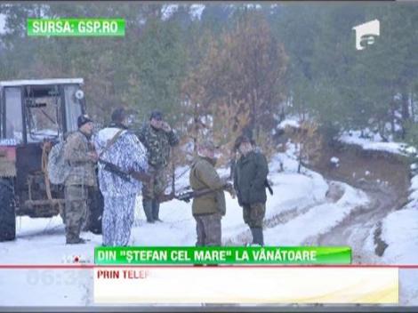 Dorinel Munteanu si-a luat pusca si a plecat la vanatoare prin munti