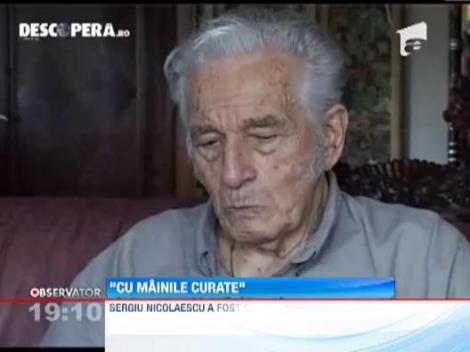 Sergiu Nicolaescu, ambitios si perfectionist