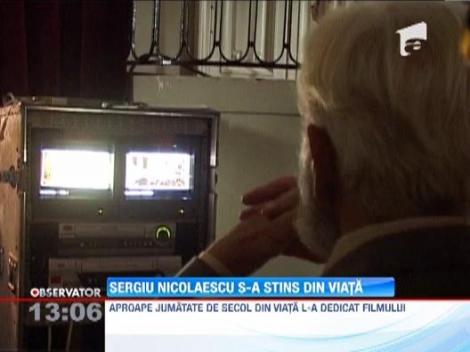 Lumea filmului a imbracat haine de doliu in amintirea lui Sergiu Nicolaescu