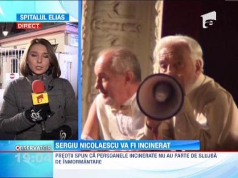 Sergiu Nicolaescu va fi incinerat