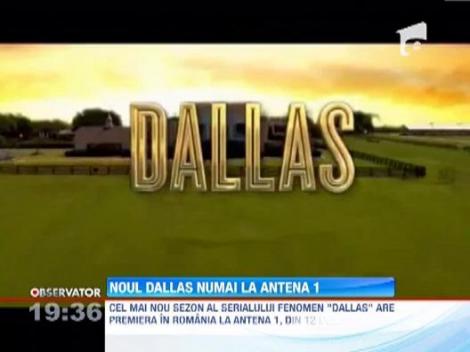 Noul Dallas numai la Antena 1