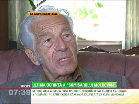 Sergiu Nicolaescu a fost un mare iubitor de sport