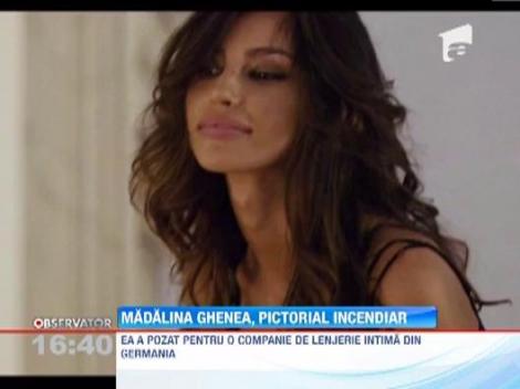 Madalina Ghenea, pictorial incendiar