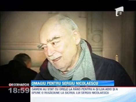 Omagiu pentru Sergiu Nicolaescu
