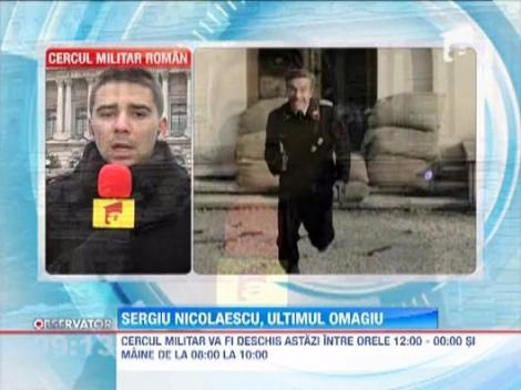 Sergiu Nicolaescu, ultimul omagiu