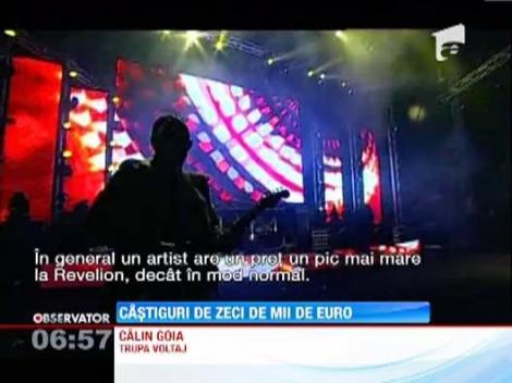 Artistii roman sunt mai bogati dupa revelion!