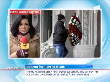 Trupul neinsufletit al lui Sergiu Nicolaescu a fost depus la Cercul Militar National