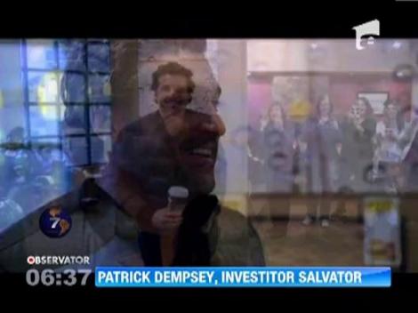 Actorul american Patrick Dempsey a salvat de la faliment o retea de cafenele