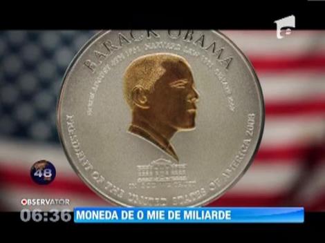 SUA lanseaza o noua moneda, in valoare de un trilion