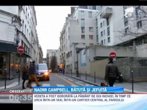 Naomi Campbell, batuta si jefuita