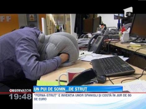 Vrei sa dormi bine oriunde? Te ajuta perna-strut!