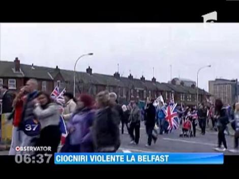 Ciocniri violente la Belfast