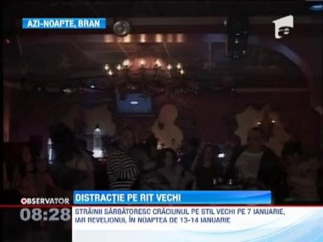 Romanii de peste Prut s-au distrat intr-un club din Bran cu ocazia Craciunului pe stil vechi