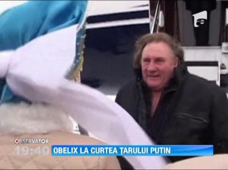 Gerard Depardieu a primit pasaportul rusesc de la Vladimir Putin